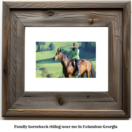 family horseback riding near me in Columbus, Georgia